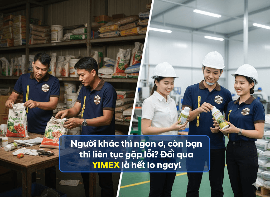 Không có gì đáng tự hào bằng việc bạn bán phân bón mang tên chính mình – Xây dựng thương hiệu phân bón riêng cùng Yimex